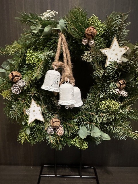 Winter workshop kerstkrans1