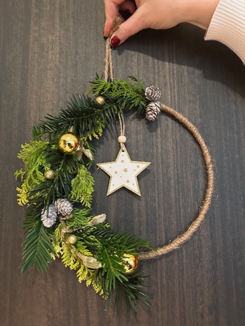 Winter workshop kerstring